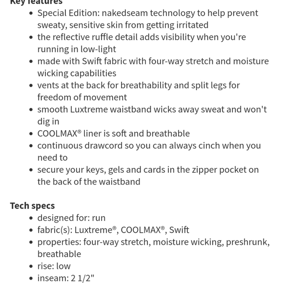 Run Speed Short Naked Seam - Picture 7 of 7